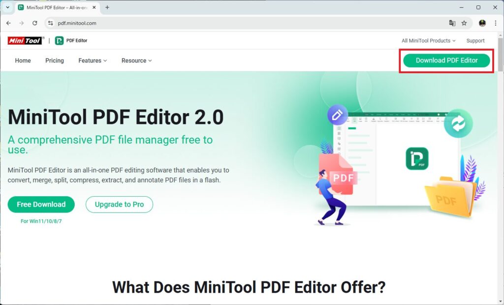 PDF Editor インストール1