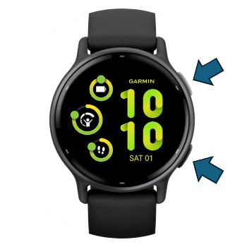 vivoactive 5でスクリーンショットを撮る